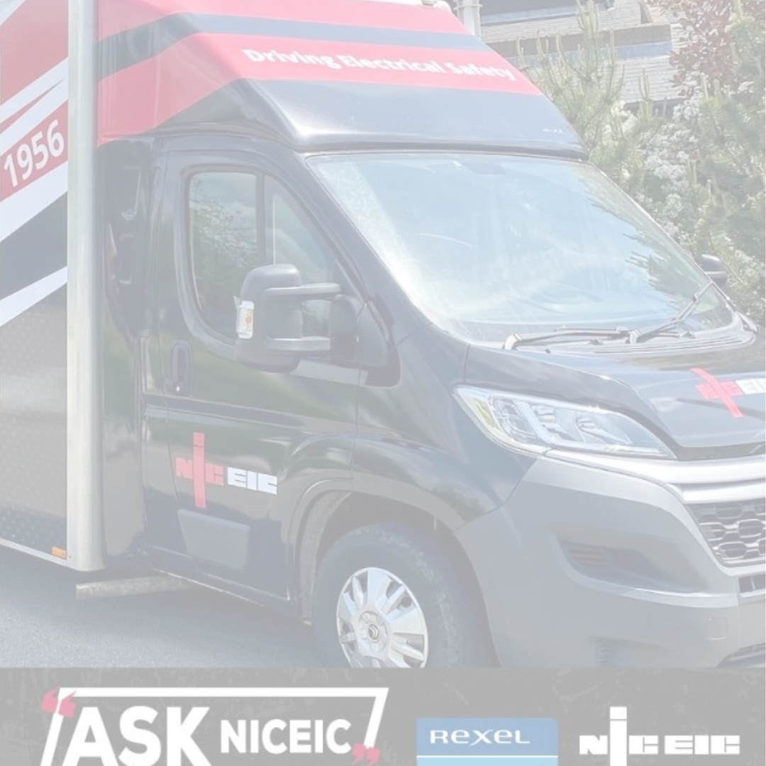 NICEIC van ready to launch the ASK NICEIC tour 