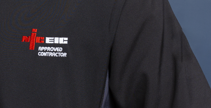 NICEIC LOGO Custom Embroidered PERSONALISED Polo Shirt ELECTRICIANS UNIFORM  | eBay