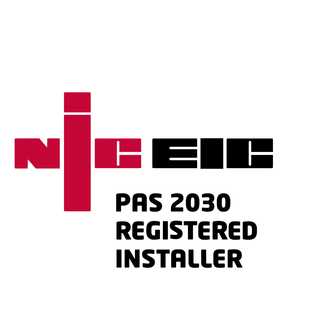 NICEIC PAS 2023 Scheme Logo