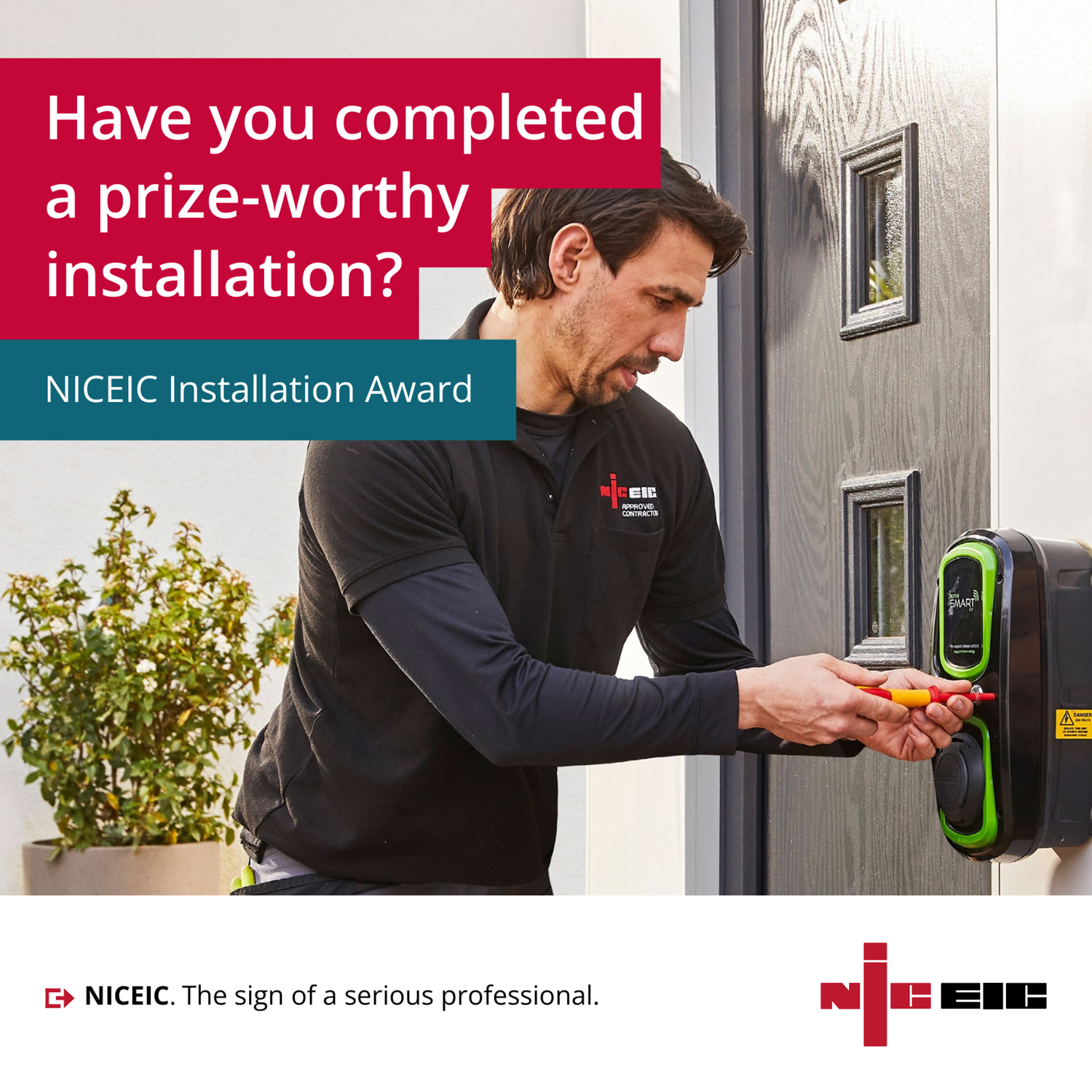 NICEIC Installation award infographic