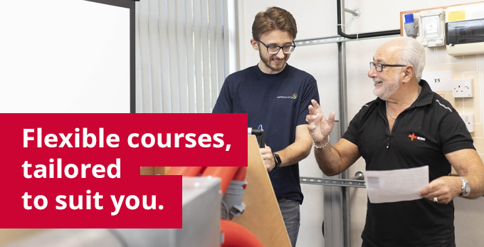 NICEIC offer flexible courses tailored to suit you