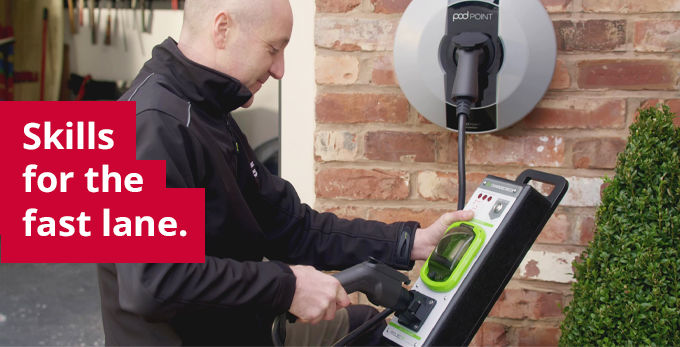 NICEIC Contractor Installing an EV charger point