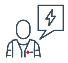 Communicating your voice icon