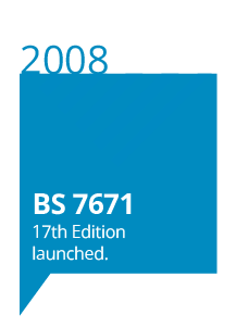 2008 BS 7671 17th Edition launched