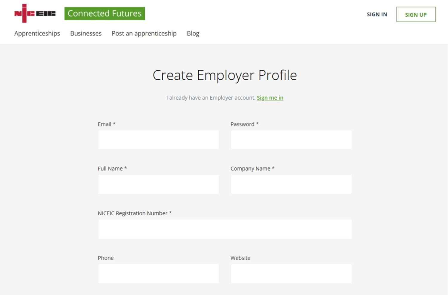 Connected futures create a profile